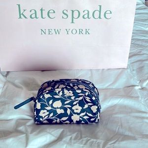 Kate Spade Jae Garden Vine Small Cosmetic Bag